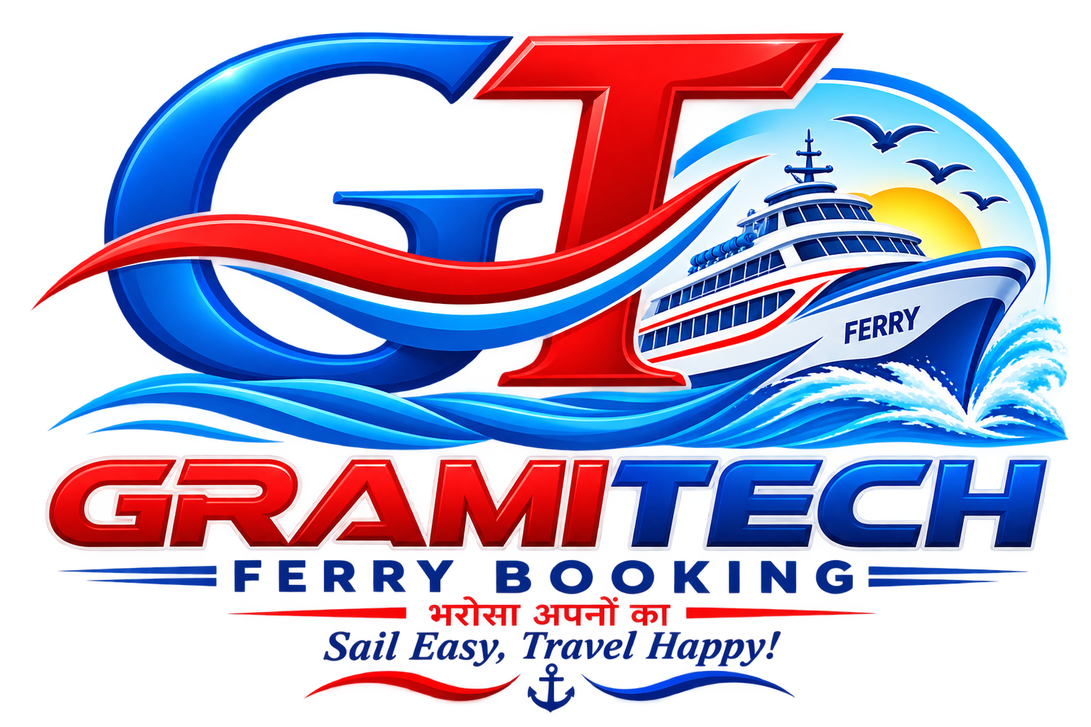 GramiPay Digitech Private Limited — GramiTech Ferry Booking logo